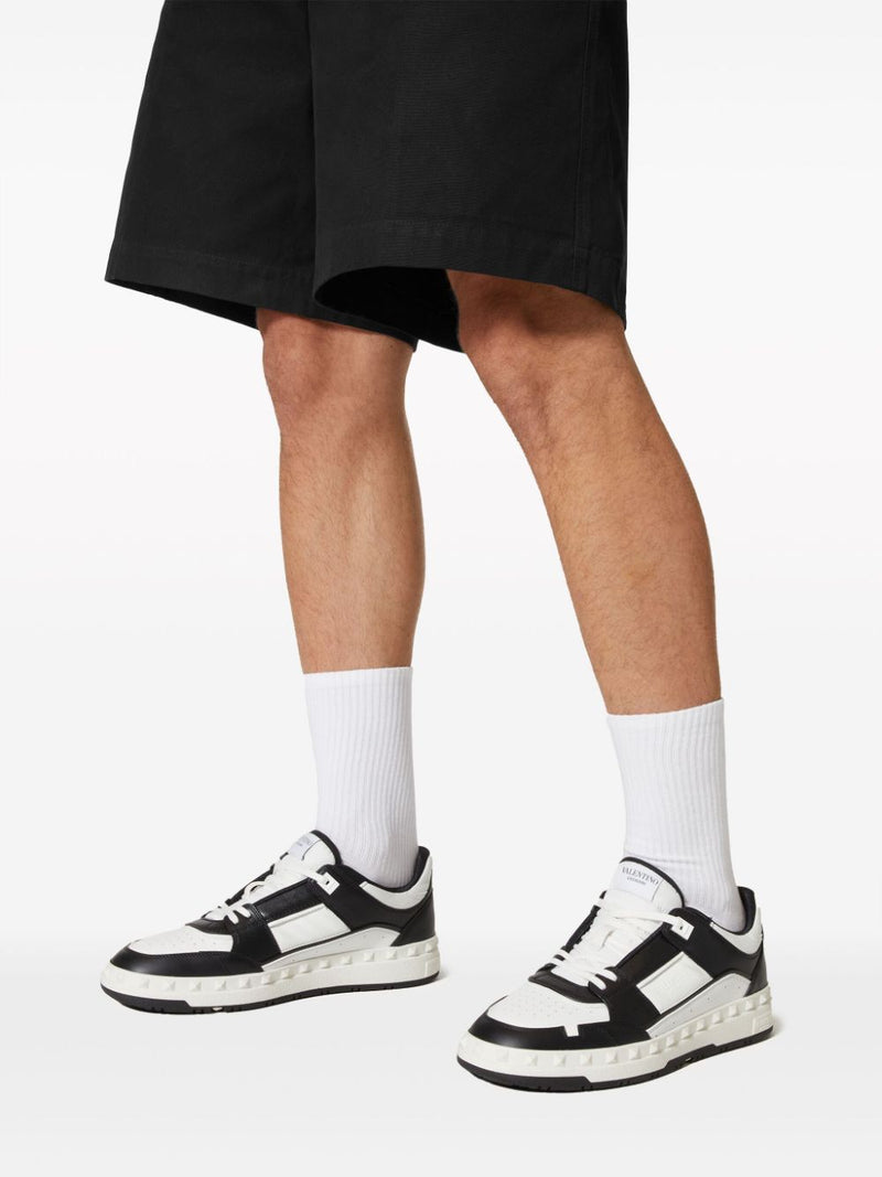 Valentino Garavani Valentino Garavani Low Top Freedots Sneaker In Calfskin
