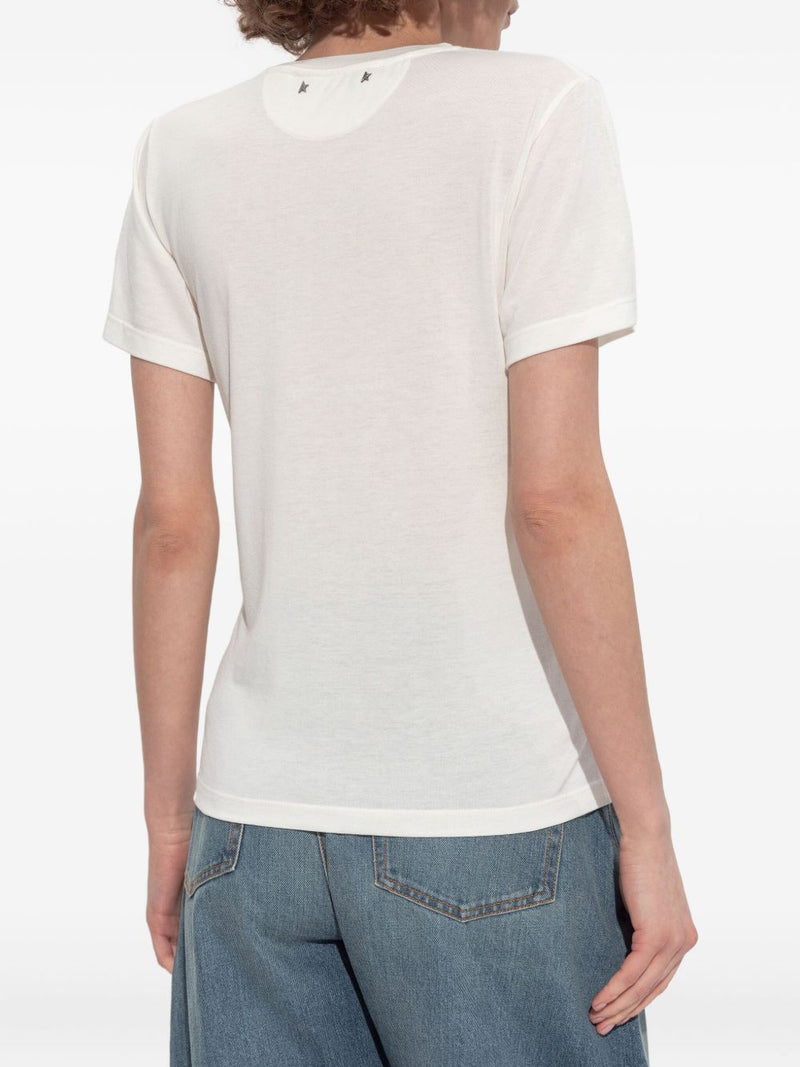 Golden Goose The Golden Dreamers print Cotton t-shirt | Urbalenti | Urba... | Urbalenti™ NYC