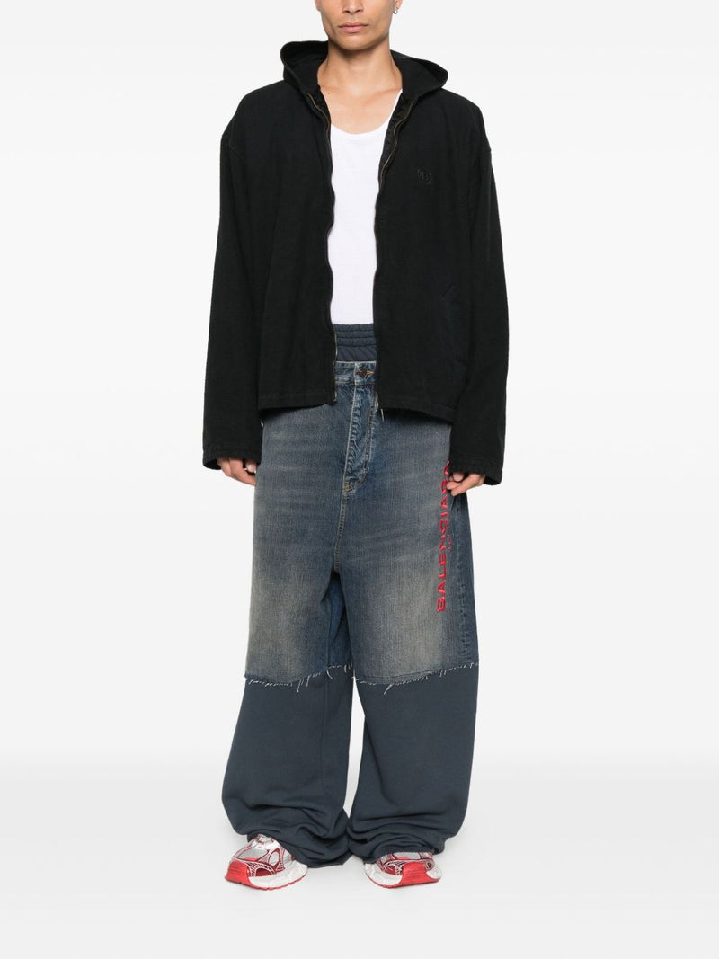 Balenciaga Jacket with hood and zip | Urbalenti™ NYC