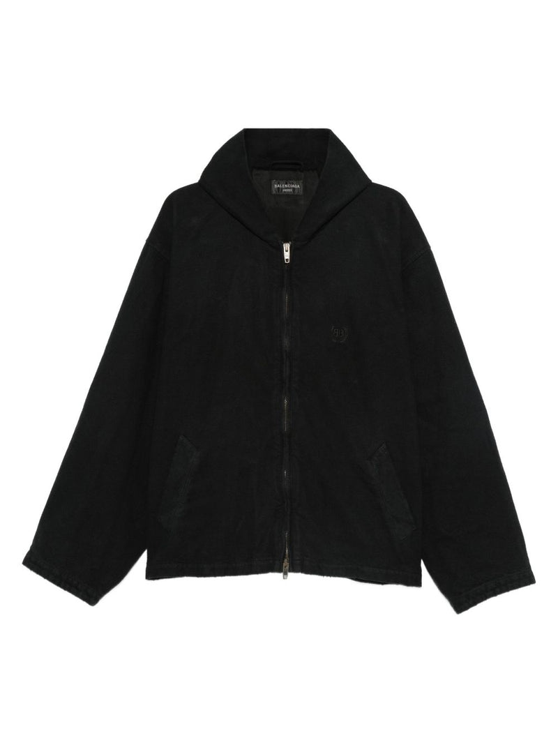 Balenciaga Jacket with hood and zip | Urbalenti™ NYC