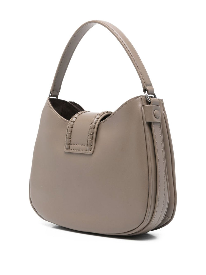 Emporio Armani Small Leather Shoulder Bag | Urbalenti™ NYC