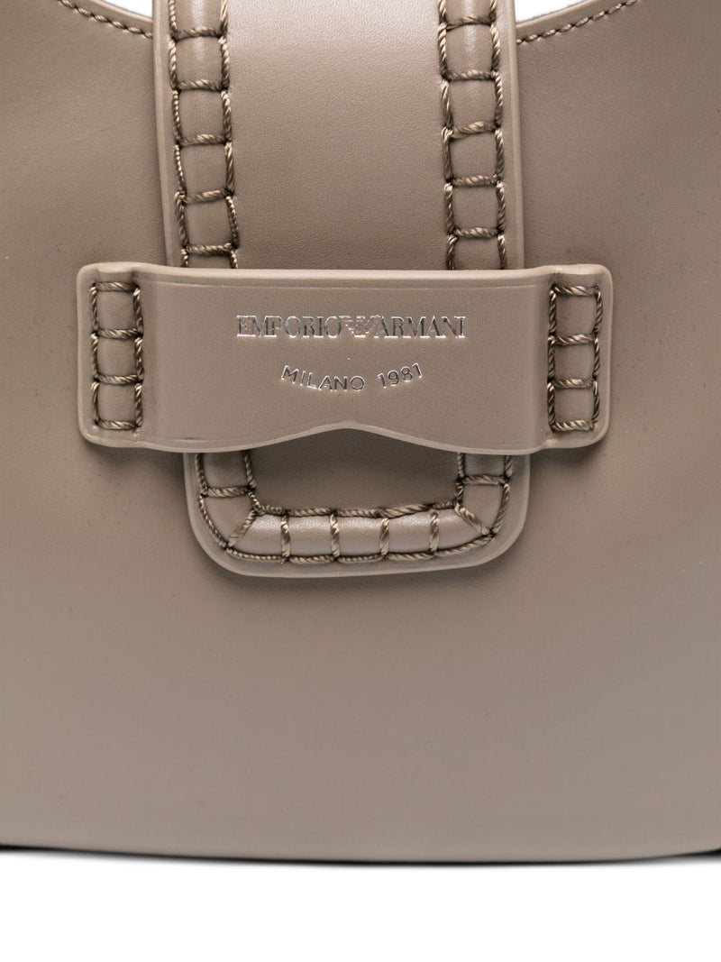 Emporio Armani Small Leather Shoulder Bag | Urbalenti™ NYC