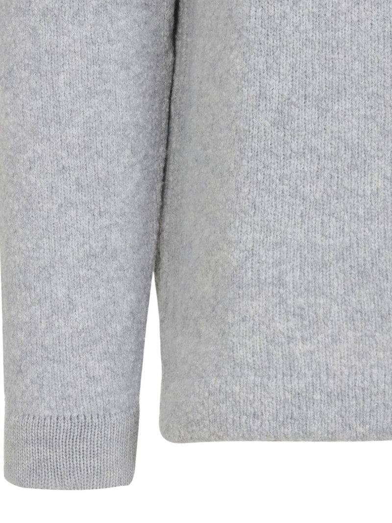 Stone Island Wool blend crewneck sweater | Urbalenti™ NYC