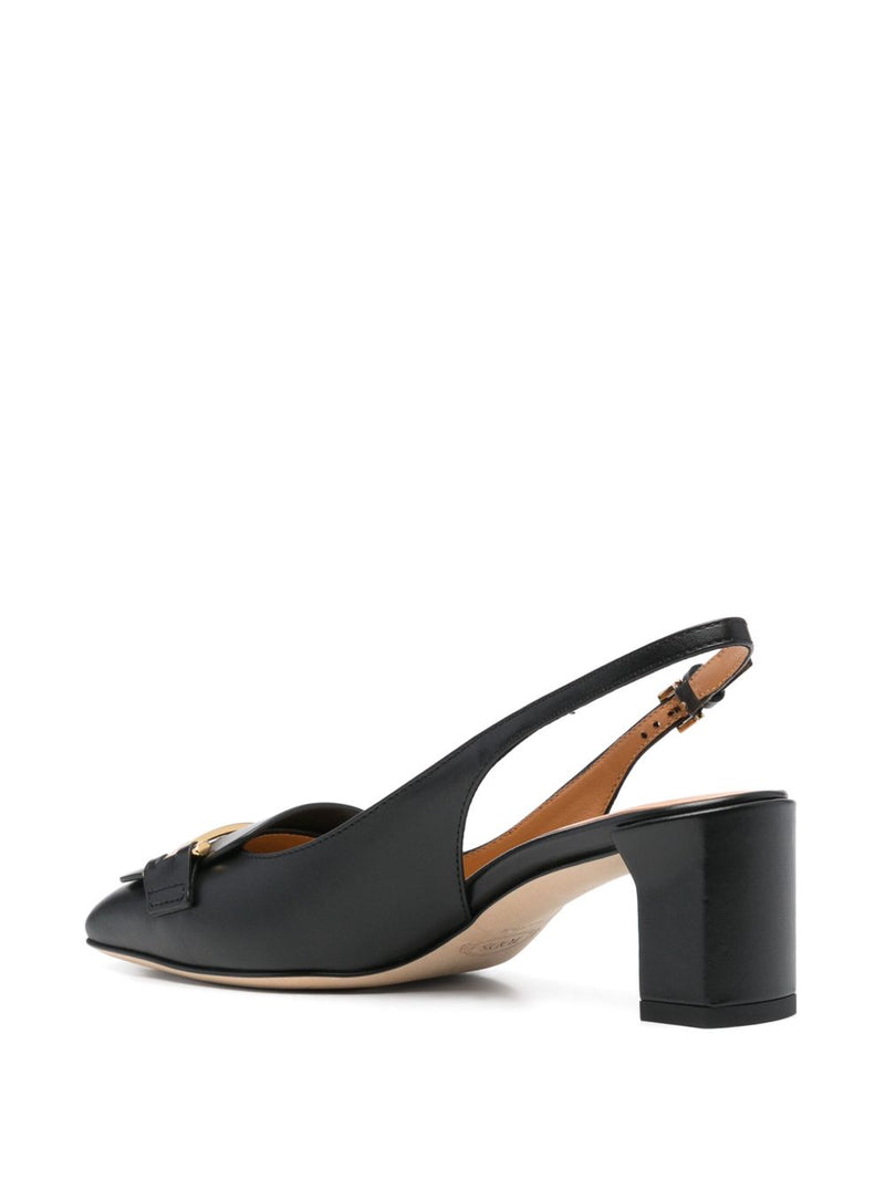 Zapato de tacón destalonado de piel Tod'S | URBALENTI™