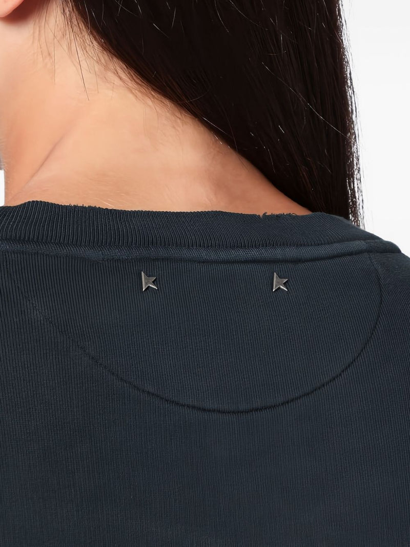 Golden Goose Cotton crewneck sweatshirt | Urbalenti™ NYC