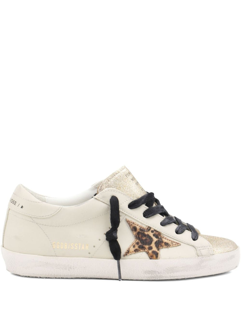 Zapatillas Golden Goose Super-Star con purpurina | URBALENTI™