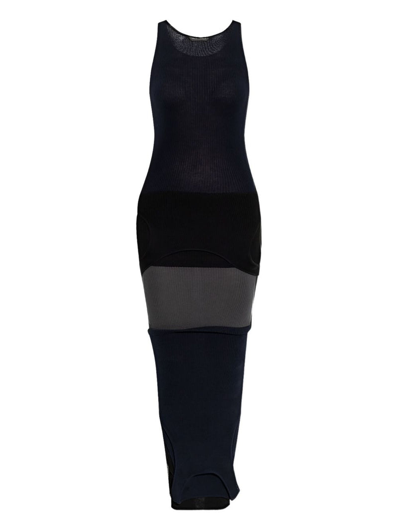 Balenciaga Sleeveless maxi dress | Urbalenti™ NYC