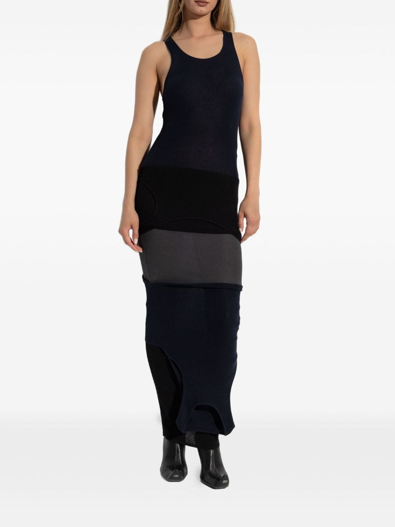 Balenciaga Sleeveless maxi dress | Urbalenti™ NYC