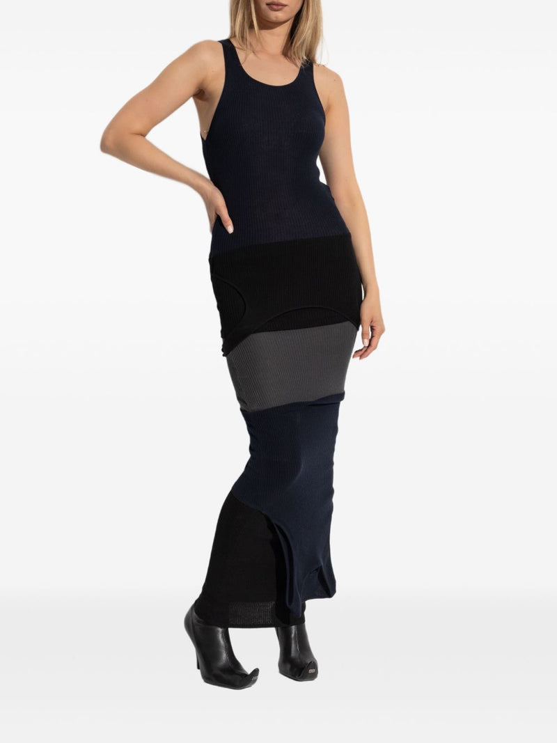 Balenciaga Sleeveless maxi dress | Urbalenti™ NYC