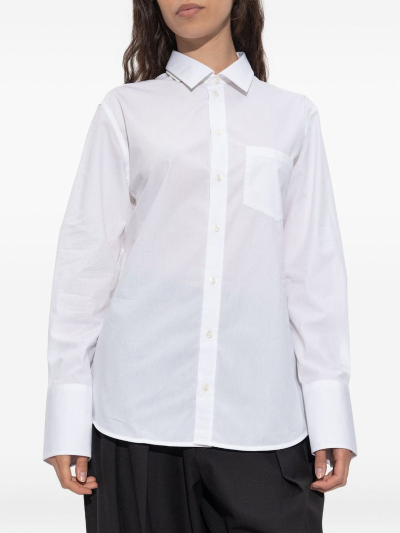 Camisa de algodón orgánico Victoria Beckham | URBALENTI™