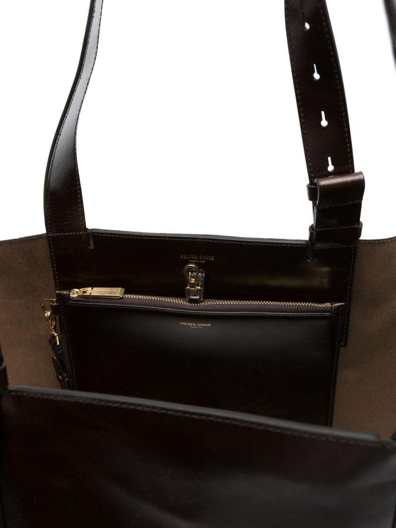 Golden Goose Leather tote bag | Urbalenti™ NYC