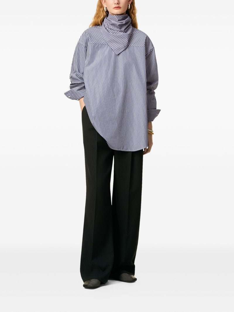Ami Paris Bandana cotton shirt | Urbalenti™ NYC