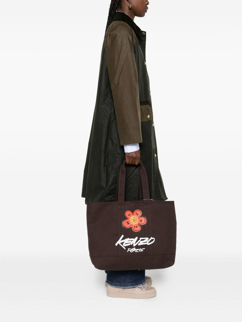 KENZO FUTURA Kenzo x Futura 2000' large tote bag 'Kenzo Uti... | Urbalenti™ NYC