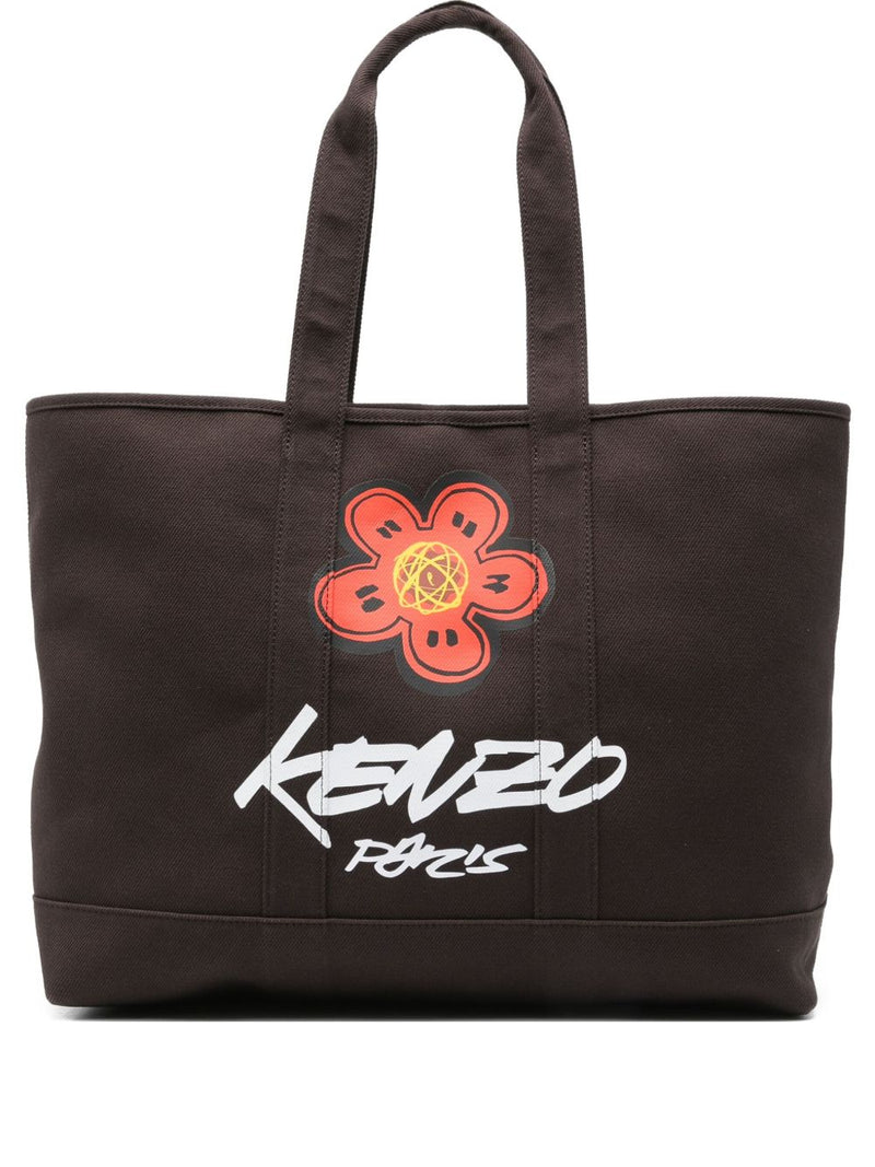 KENZO FUTURA Kenzo x Futura 2000' large tote bag 'Kenzo Uti... | Urbalenti™ NYC