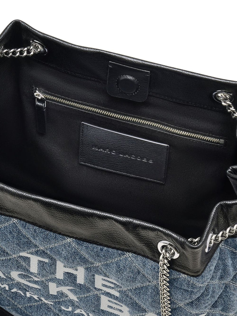 Marc Jacobs The Quilted Denim Large Chain Sack Bag | Urbalenti | Urbalen... | Urbalenti™ NYC