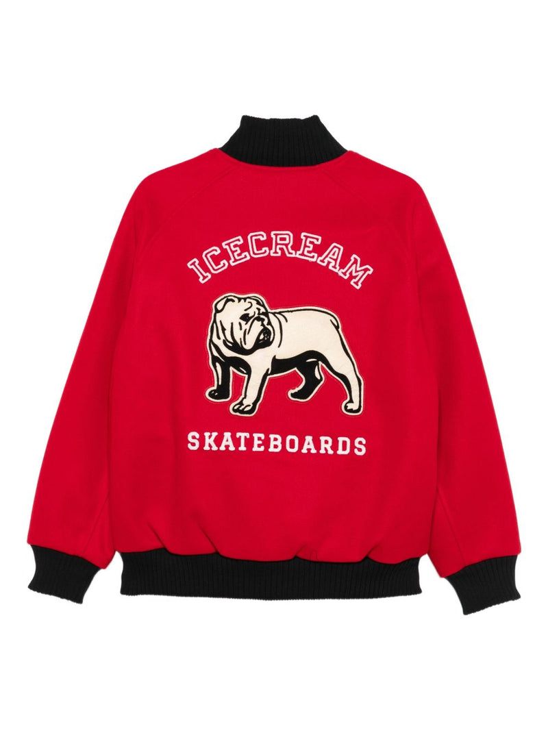 Icecream Icecream Embroidered bomber jacket
