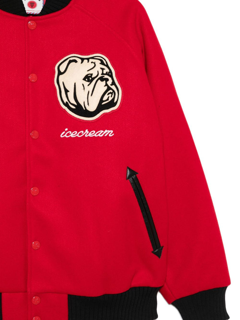 Icecream Icecream Embroidered bomber jacket