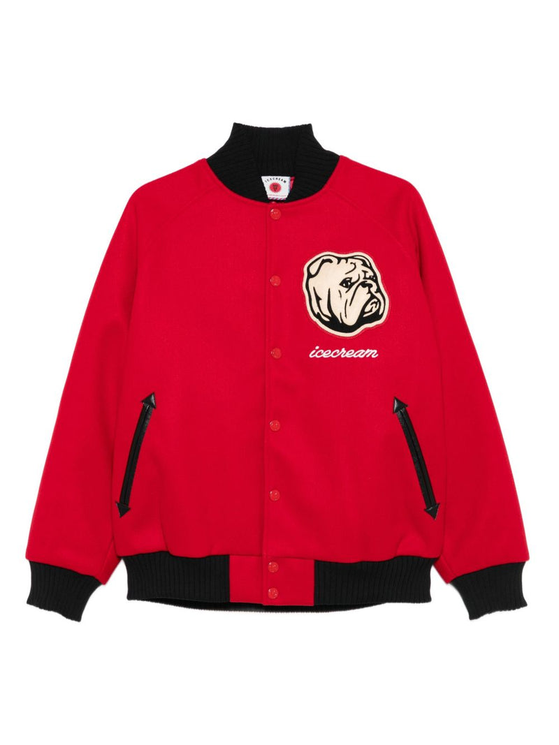 Icecream Icecream Embroidered bomber jacket