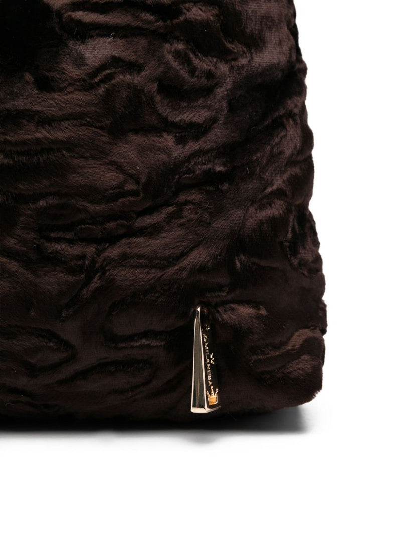 La Milanesa Textured tote bag | Urbalenti™ NYC