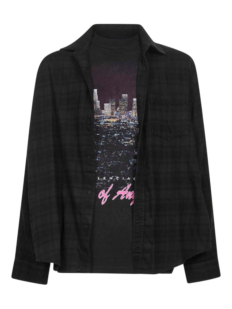 Balenciaga Layered cotton shirt | Urbalenti™ NYC