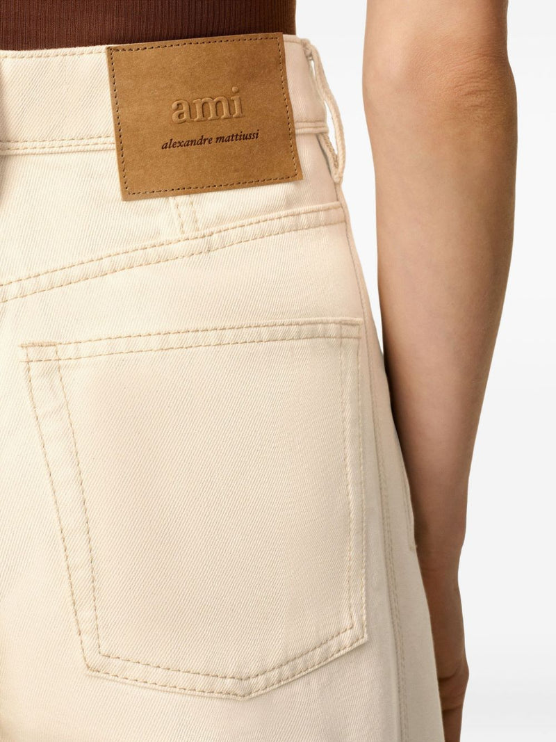Ami Paris Super wide denim jeans | Urbalenti™ NYC