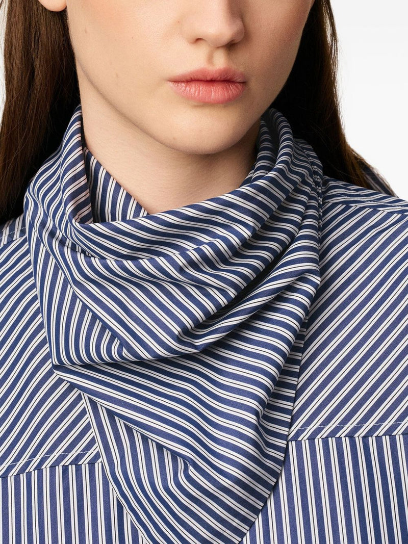 Ami Paris Bandana cotton dress | Urbalenti™ NYC
