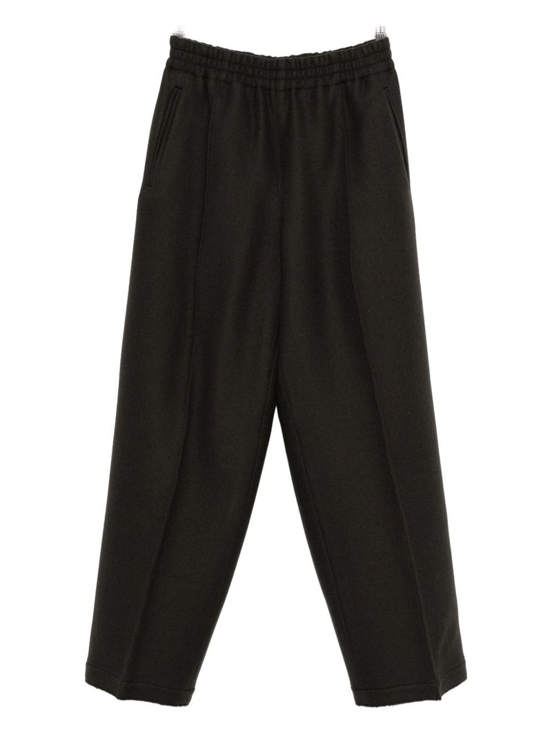 Ami Paris Wool wide-leg trousers | Urbalenti™ NYC