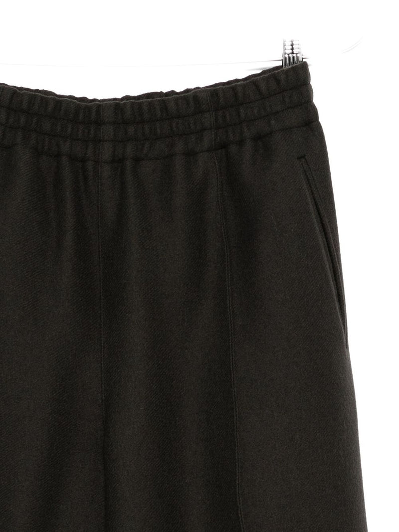 Ami Paris Wool wide-leg trousers | Urbalenti™ NYC