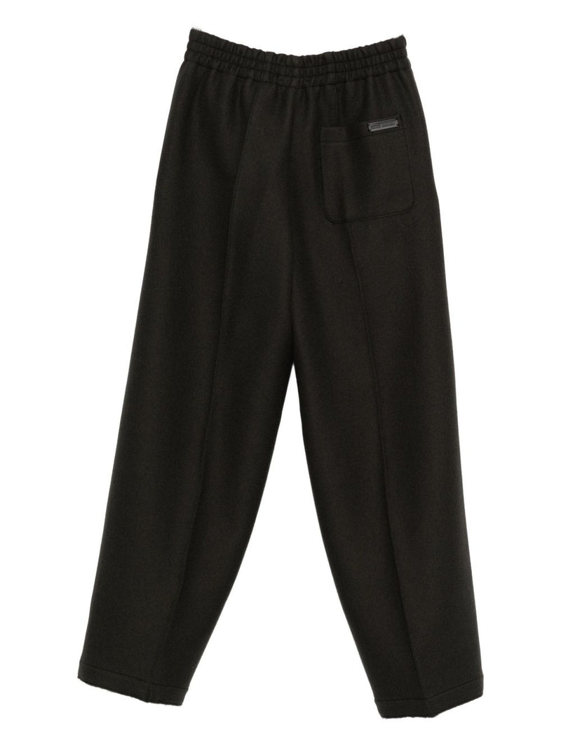Ami Paris Wool wide-leg trousers | Urbalenti™ NYC