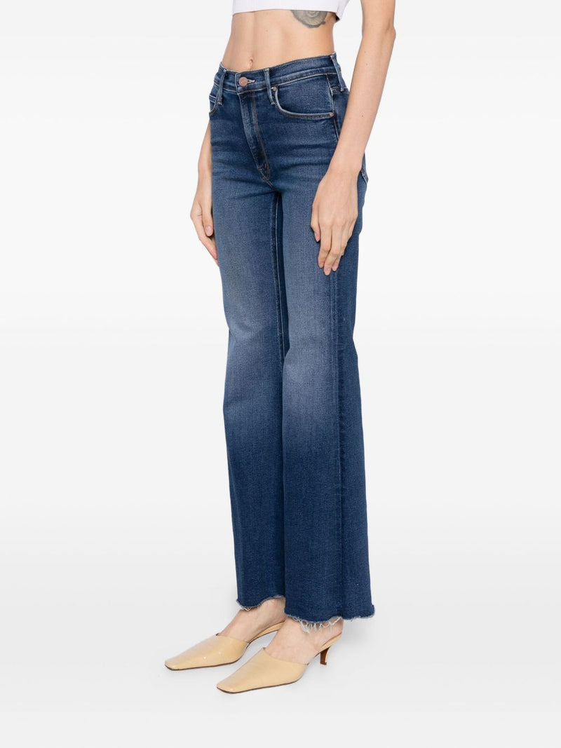 Mother Lil Doozy Fray denim jeans | Urbalenti™ NYC