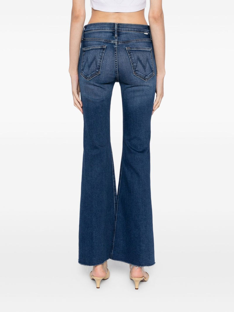 Mother Lil Doozy Fray denim jeans | Urbalenti™ NYC