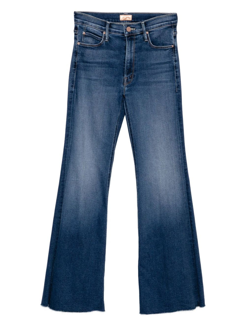 Mother Lil Doozy Fray denim jeans | Urbalenti™ NYC