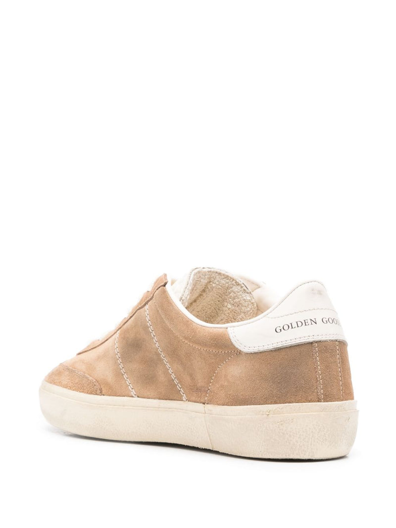 Golden Goose Soul Star suede sneaker - Suede Leather | Urbalenti™ NYC