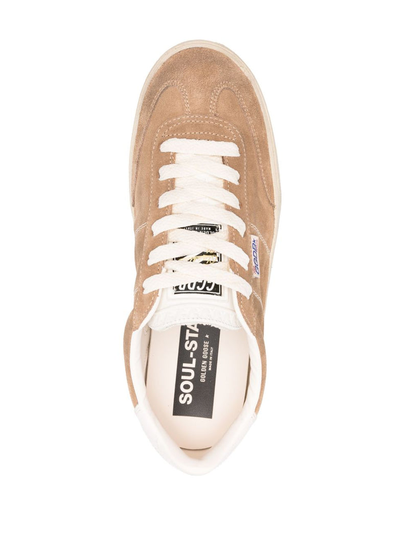 Golden Goose Soul Star suede sneaker - Suede Leather | Urbalenti™ NYC