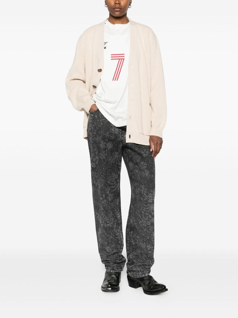 Golden Goose Cotton v-necked cardigan | Urbalenti™ NYC