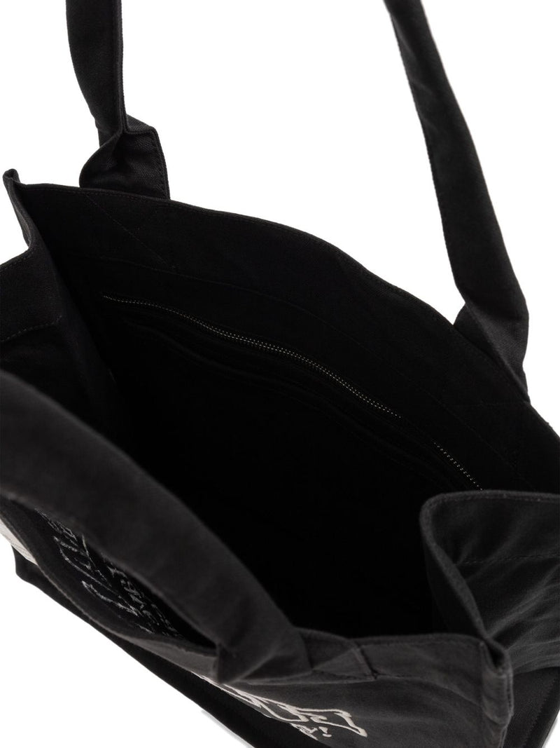 Ganni Ganni Recycled cotton large tote bag