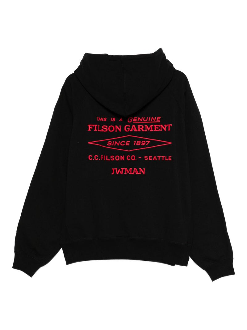 JUNYA WATANABE X FILSON Junya Watanabe X Filson Logo cotton hoodie