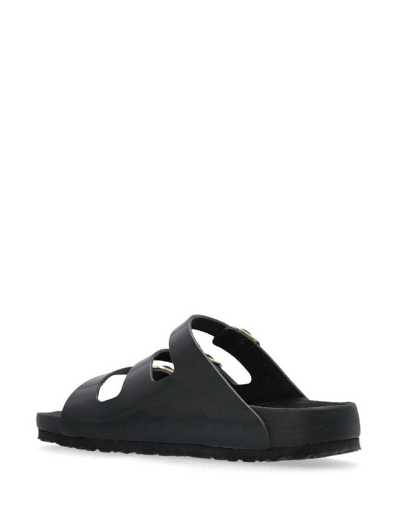 Birkenstock Birkenstock Florida Fresh Natural Leather Patent Sandals