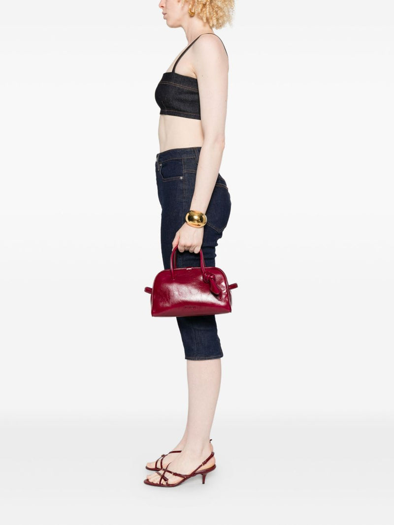 JACQUEMUS top-handle knot-detail bag | Urbalenti™ NYC