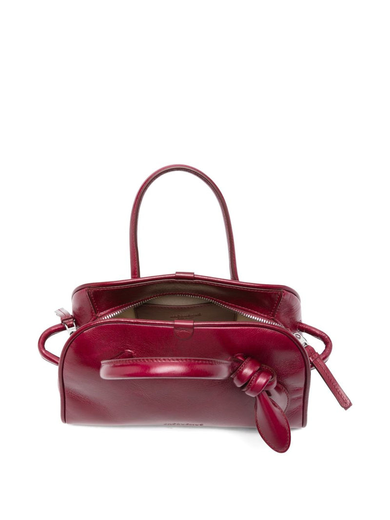 JACQUEMUS top-handle knot-detail bag | Urbalenti™ NYC