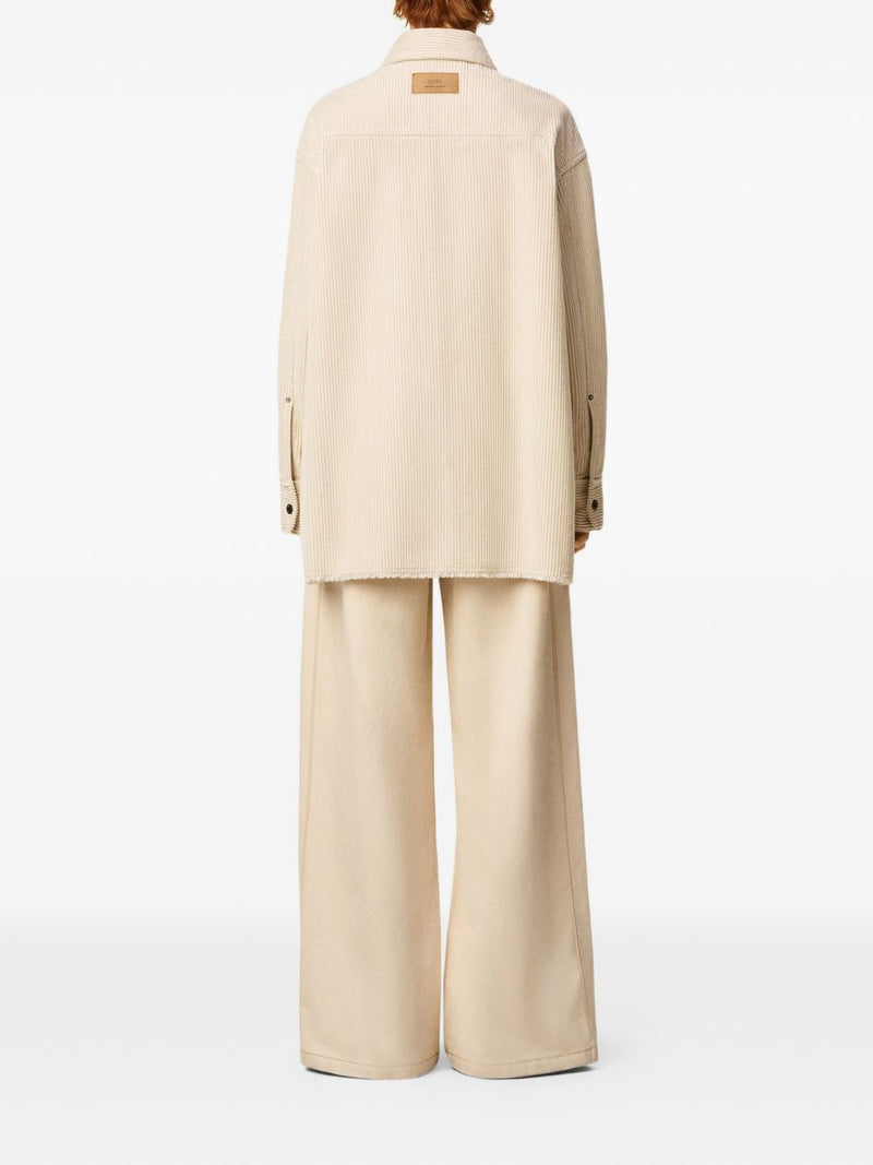 Ami Paris Shirts Ivory | Urbalenti™ NYC