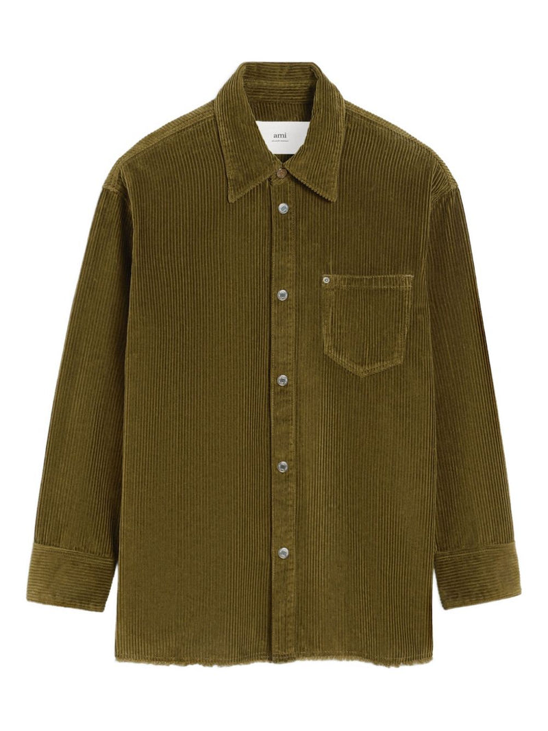 Ami Paris Cotton overshirt Variant 2 | Urbalenti™ NYC