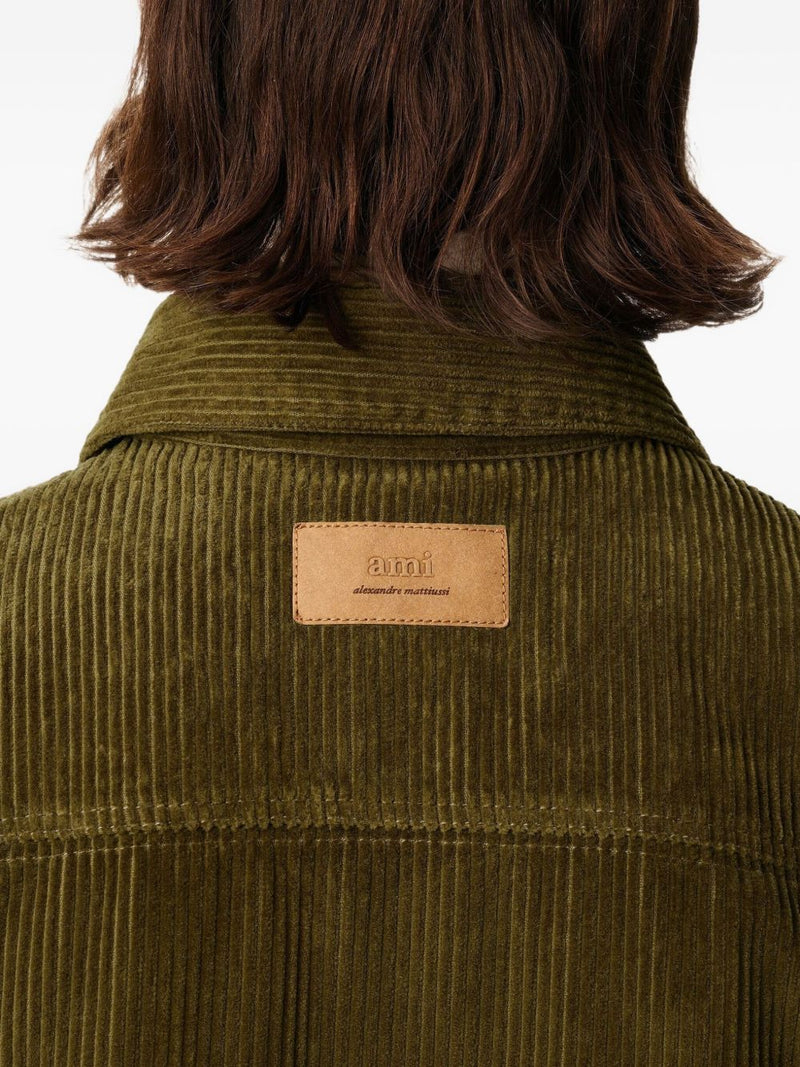 Ami Paris Cotton overshirt Variant 2 | Urbalenti™ NYC