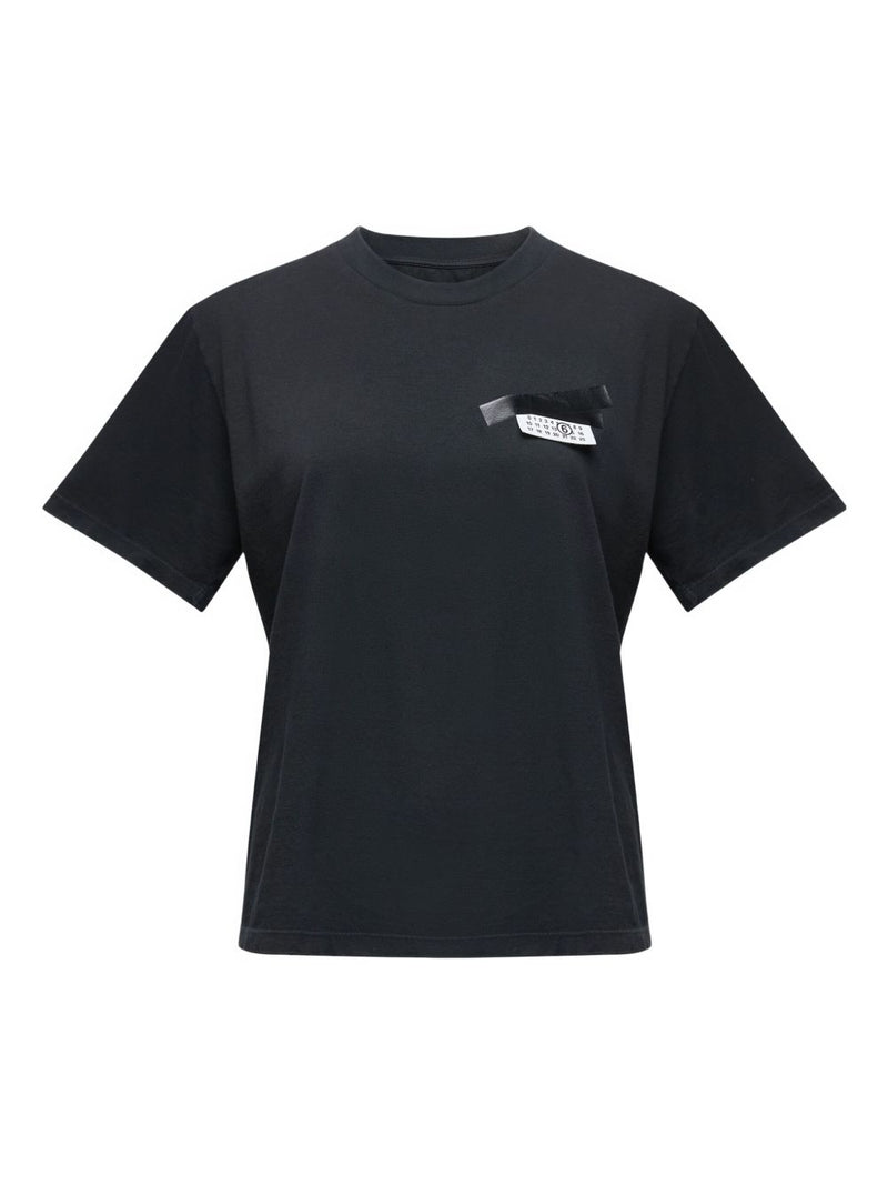 MM6 Maison Margiela Logo cotton t-shirt Variant 3 | Urbalenti™ NYC