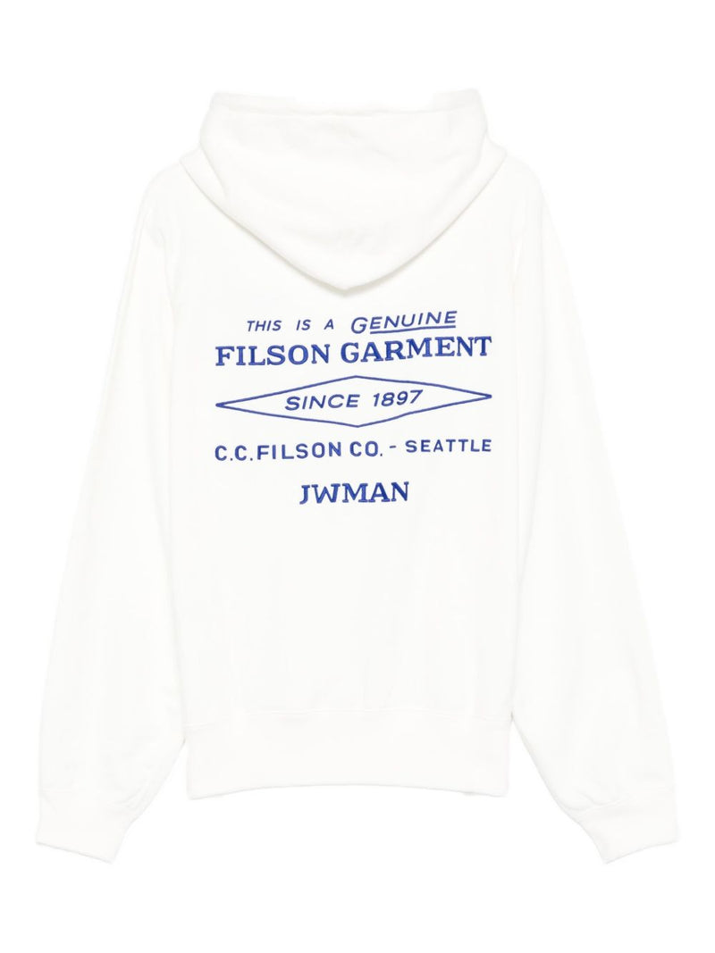 JUNYA WATANABE X FILSON Junya Watanabe X Filson Logo cotton hoodie