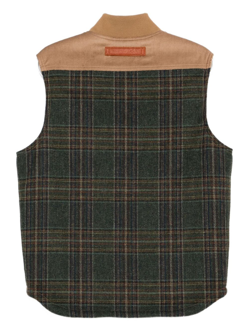 JUNYA WATANABE X FILSON Junya Watanabe X Filson Leather panels vest