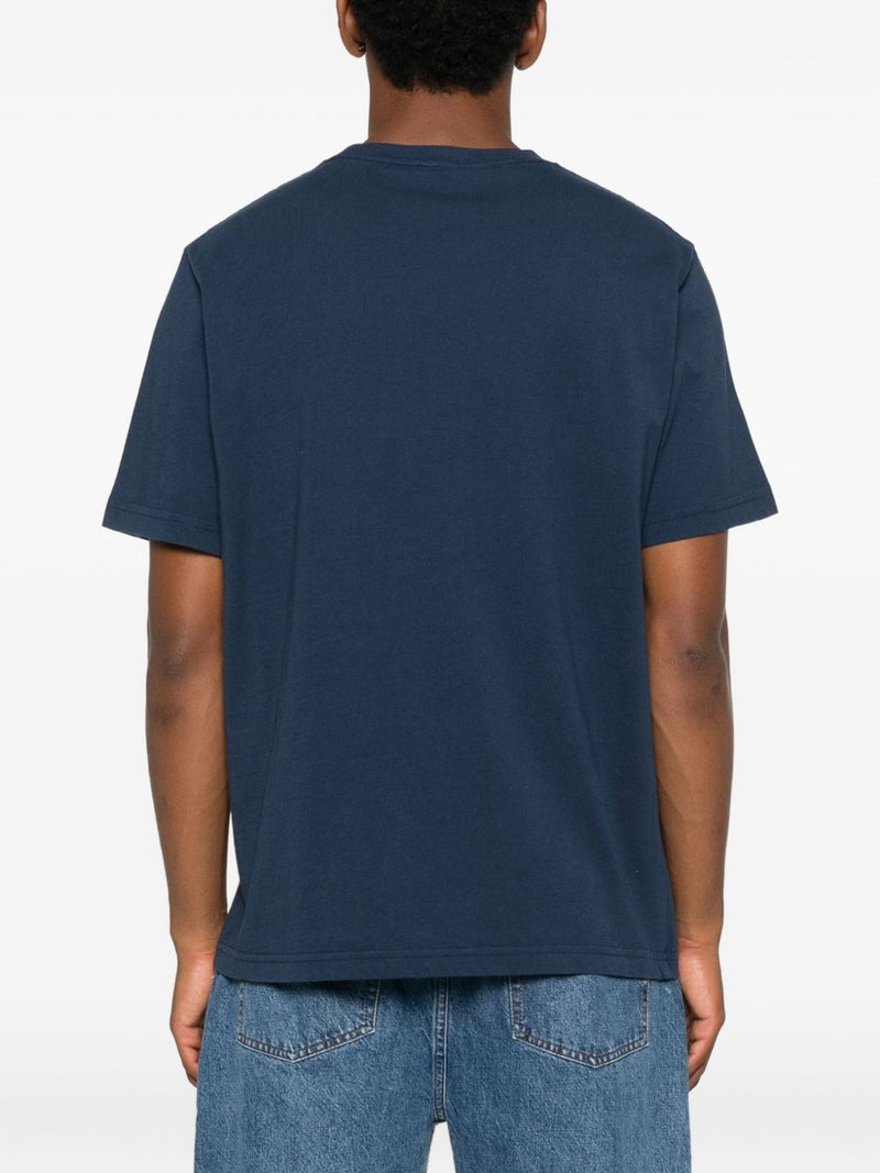 Autry X MAISON KITSUNE Autry X Maison Kitsune Logo cotton t-shirt