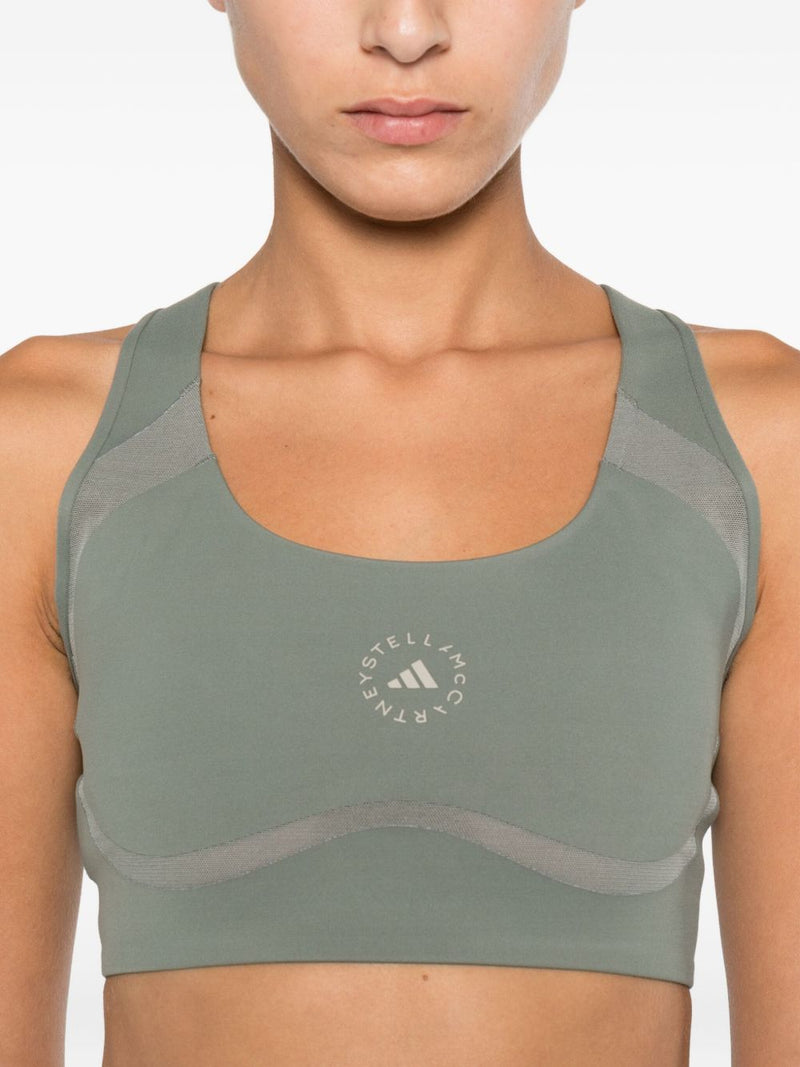 Adidas By Stella McCartney Logo gym bra | Urbalenti Variant 2 | Urbalenti™ NYC