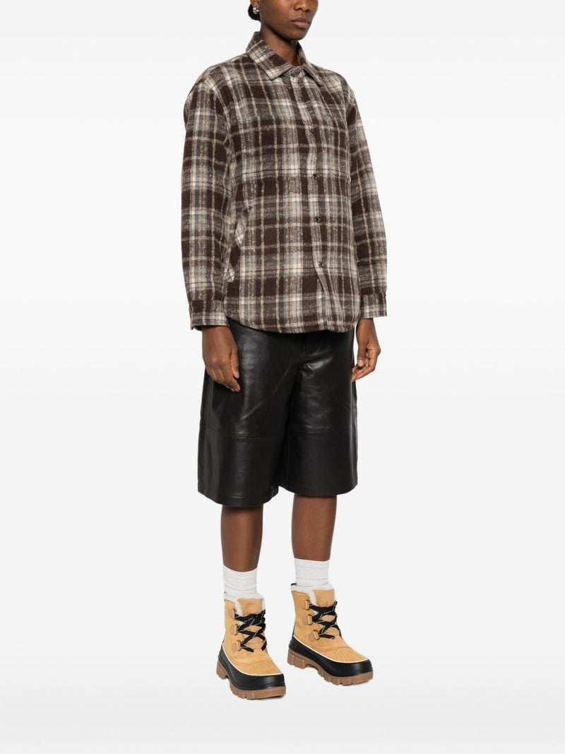 Dunst Dunst Flannel checked shirt