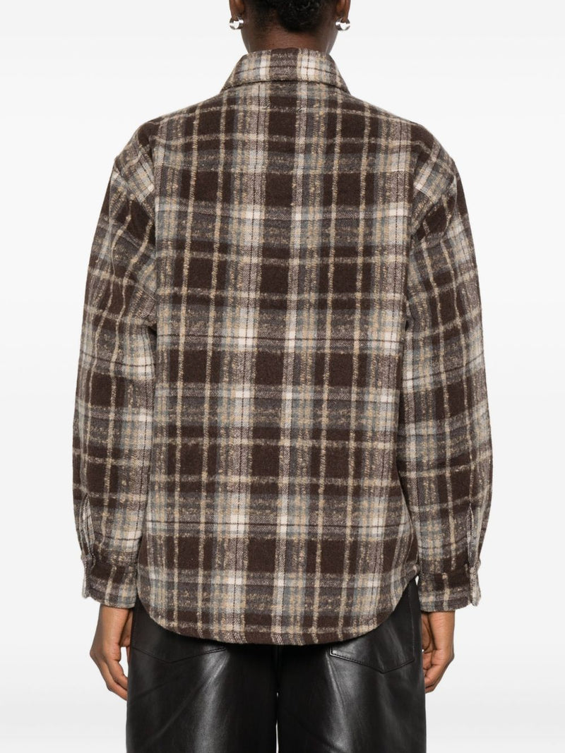 Dunst Dunst Flannel checked shirt